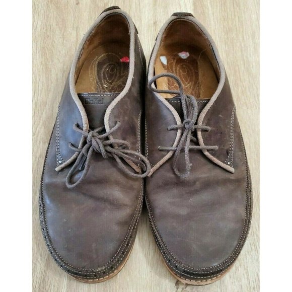 Olukai Mens Honolulu Brown Lace Up Shoes Size 9.5 - Picture 3 of 6